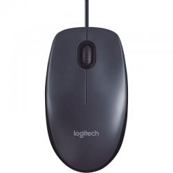 RATO LOGITECH M90 | BÁSICO | ÓPTICO | 1000 DPI | COM FIO | AMBIDESTRO | COR GRIS V2 barato