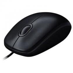 RATO LOGITECH M100 | BÁSICO | ÓPTICO | 1000 DPI | COM FIO | AMBIDESTRO | PRETO