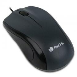 RATO | NGS BLACK MIST | BÁSICO | ÓPTICO | 1000 DPI | COM FIO | AMBIDESTRO | PRETO