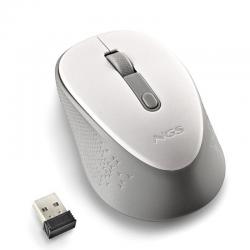 RATO NGS DEW WHITE | BÁSICO | ÓPTICO | 800/1600 DPI | SEM FIOS | AMBIDESTRO | BRANCO
