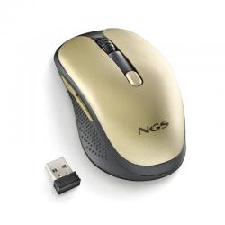 RATO EVO RUST GOLD | BÁSICO | ÓPTICO | 1600 DPI | SEM FIOS | DESTRO | DOURADO