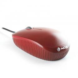 RATO NGS FLAME | BÁSICO | ÓPTICO | 1000 DPI | COM FIO | AMBIDESTRO | VERMELHO barato