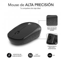 RATO SUBBLIM BUSINESS PLUS | BÁSICO | ÓPTICO | 1200 DPI | SEM FIOS | AMBIDESTRO | PRETO barato