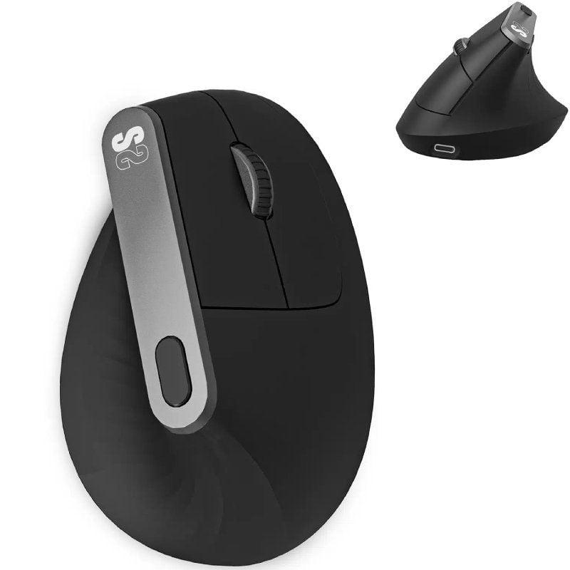 Comprar RATO NATURE VERTICAL ERGO DUAL | GAMING | ÓPTICO | 4000 DPI | SEM FIOS | DESTRO | PRETO