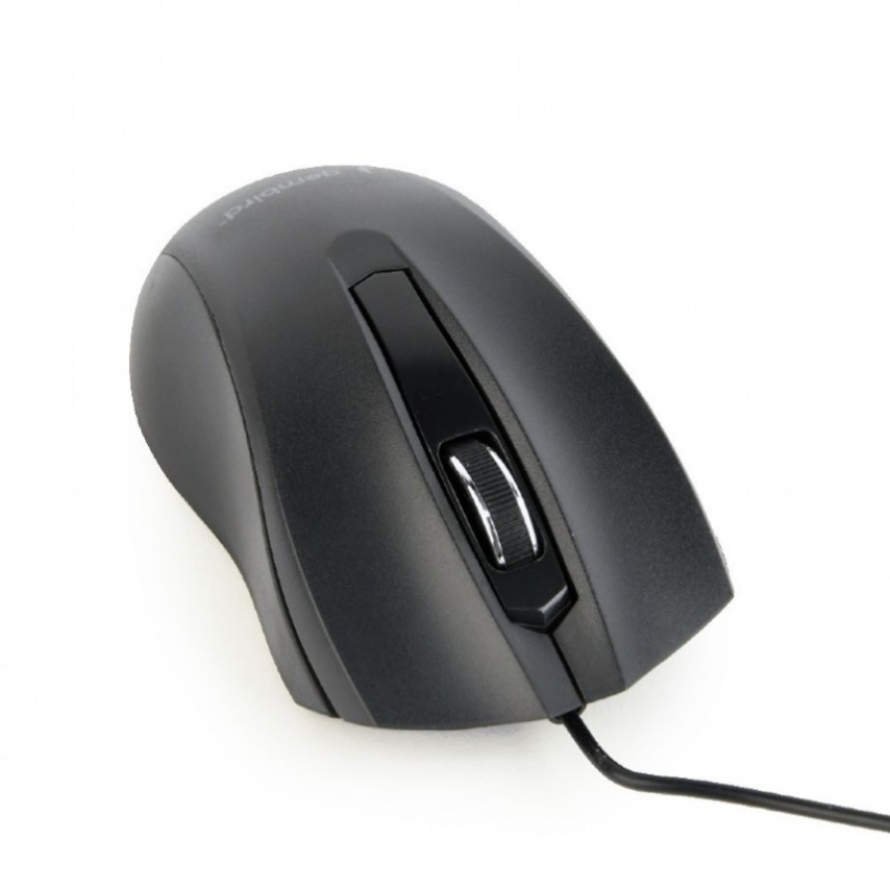 Comprar RATO GEMBIRD MUS-3B-01 | BÁSICO | ÓPTICO | 1000 DPI | COM FIO | AMBIDESTRO | NEGRO