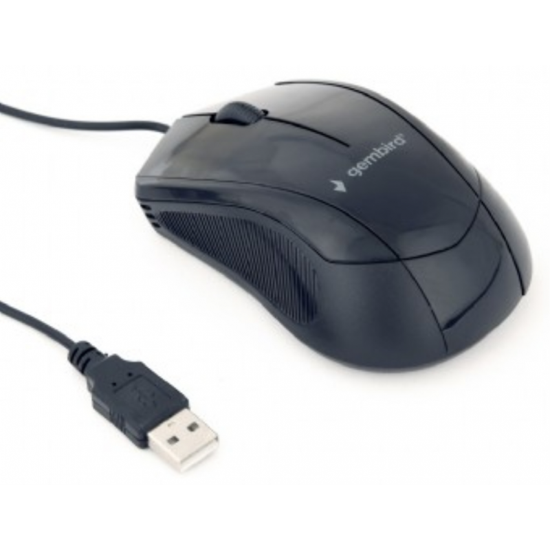 Comprar RATO GEMBIRD | BÁSICO | ÓPTICO | 1000 DPI | COM FIO | AMBIDESTRO | NEGRO