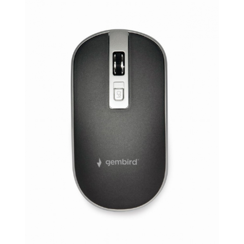 Comprar RATO GEMBIRD | BÁSICO | ÓPTICO | 800 - 1600 DPI | SEM FIOS | AMBIDESTRO | PRETO PRATEADO