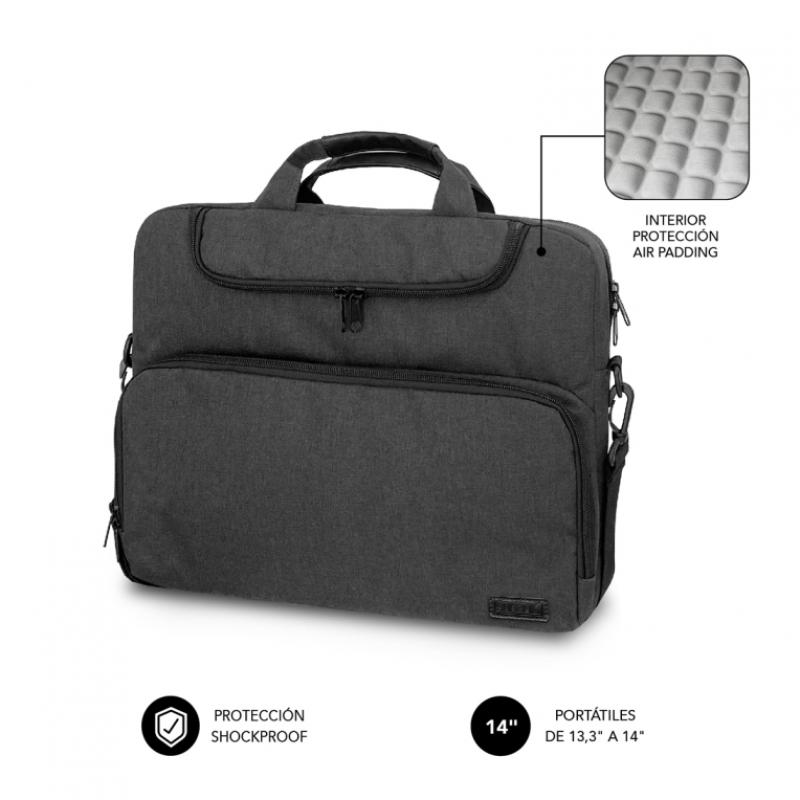 Comprar MALA SUBBLIM AIR PADDING LAPTOP BAG 13,3-14" DARK GREY