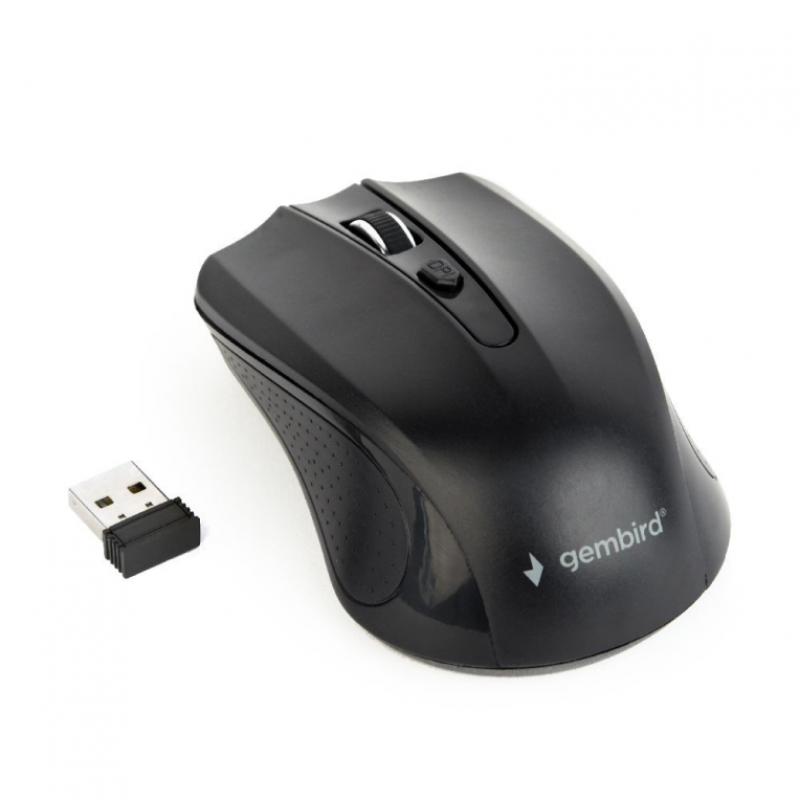 Comprar RATO GEMBIRD MUSW-4B-04 | BÁSICO | ÓPTICO | 800 - 1600 DPI | SEM FIOS | AMBIDESTRO | NEGRO