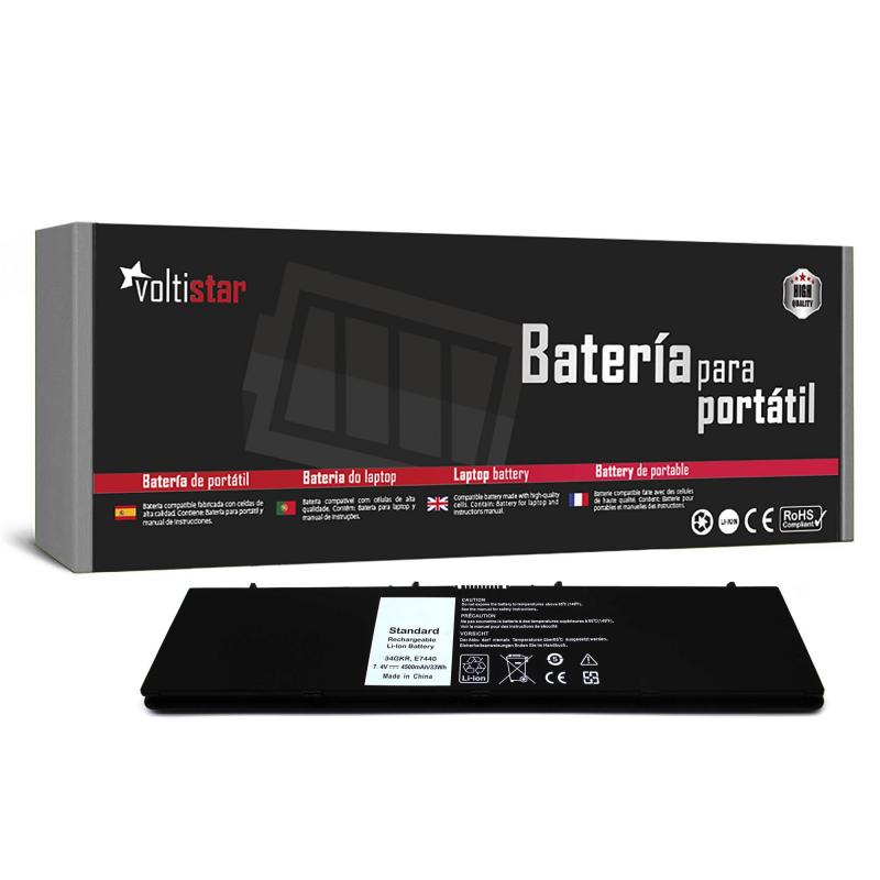BATERÍA PARA PORTÁTIL DELL LATITUDE E7440 34GKR 451-BBFT 451-BBFV 451-BBFY F38HT BATERÍA PARA PORTÁTIL DELL LATITUDE E7440 34GKR 451-BBFT 451-BBFV 451-BBFY F38HT