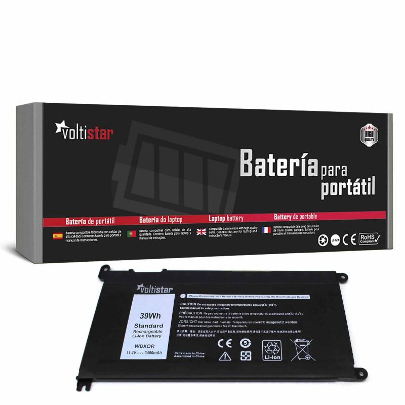 BATERÍA PARA PORTÁTIL DELL INSPIRON 15 5568 15 5567 13 5368 13 5378 WDX0R BATERÍA PARA PORTÁTIL DELL INSPIRON 15 5568 15 5567 13 5368 13 5378 WDX0R