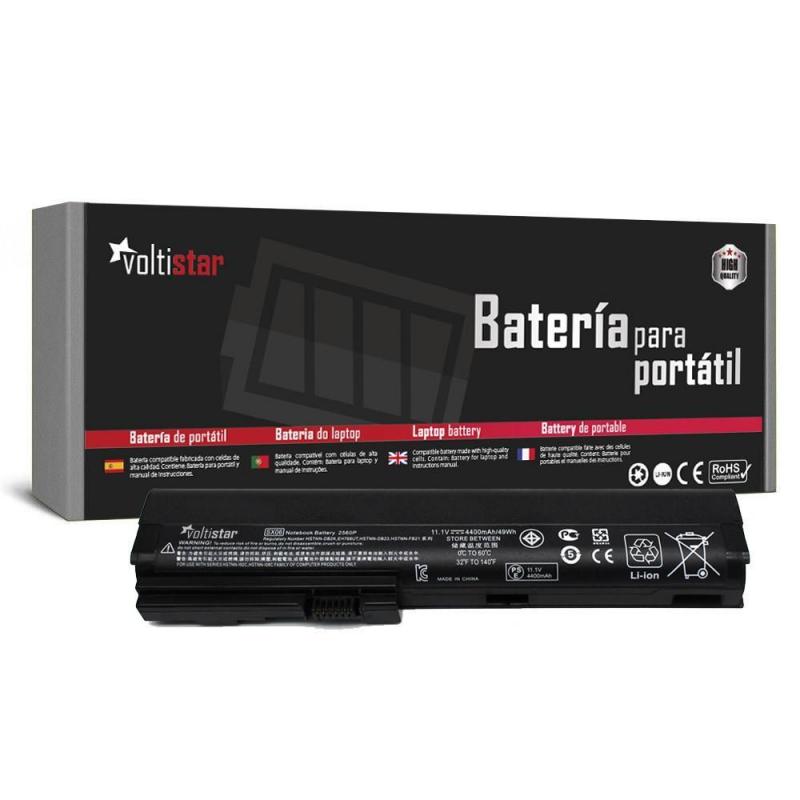 BATERÍA PARA PORTÁTIL HP ELITEBOOK 2560P 2570P 632015-241 632015-242 BATERÍA PARA PORTÁTIL HP ELITEBOOK 2560P 2570P 632015-241 632015-242
