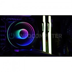 PcElite ZETA Gaming | Intel Core i7 14700KF | RTX 5070 12 GB | 32 GB DDR5 | 2TB NVMe | WIFI 6 | REF LIQUIDA