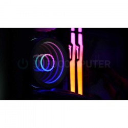 PcElite ZETA Gaming | Intel Core i7 14700KF | RTX 5070 12 GB | 32 GB DDR5 | 2TB NVMe | WIFI 6 | REF LIQUIDA