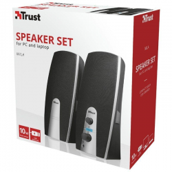 Colunas Trust Mila | 10W | USB 2.0 | Preto barato