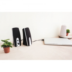 Colunas Trust Mila | 10W | USB 2.0 | Preto