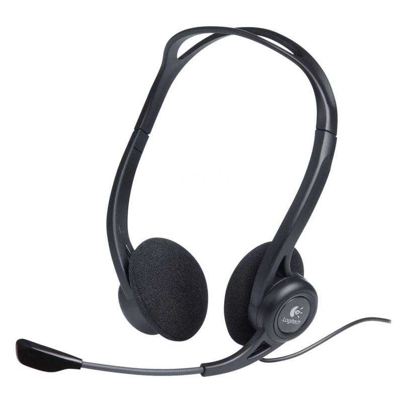 Auriculares Logitech Headset PC 960/ con Micrófono/ USB/ Negros Auriculares Logitech Headset PC 960/ con Micrófono/ USB/ Negros