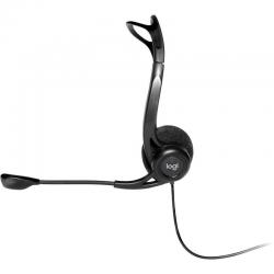 AURICULARES LOGITECH PC 960 | COM MICROFONE | USB | PRETO barato