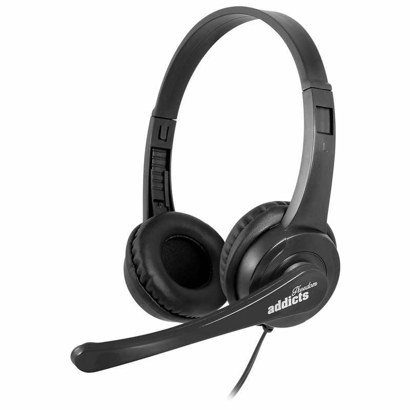 Comprar AUSCULTADORES NGS VOX505 USB | COM MICROFONE | CONEXÃO USB | COR PRETA