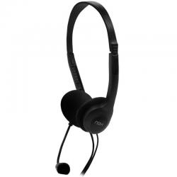 AUSCULTADORES NOX VOICE ONE | COM MICROFONE | JACK 3.5 MM | COR PRETO barato