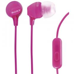 Auscultadores intra-auriculares Sony MDR-EX15APPI | com microfone | Jack 3.5 | Rosa online