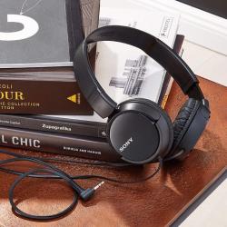 Auscultadores Sony MDR-ZX110B | Jack 3.5 | Preto