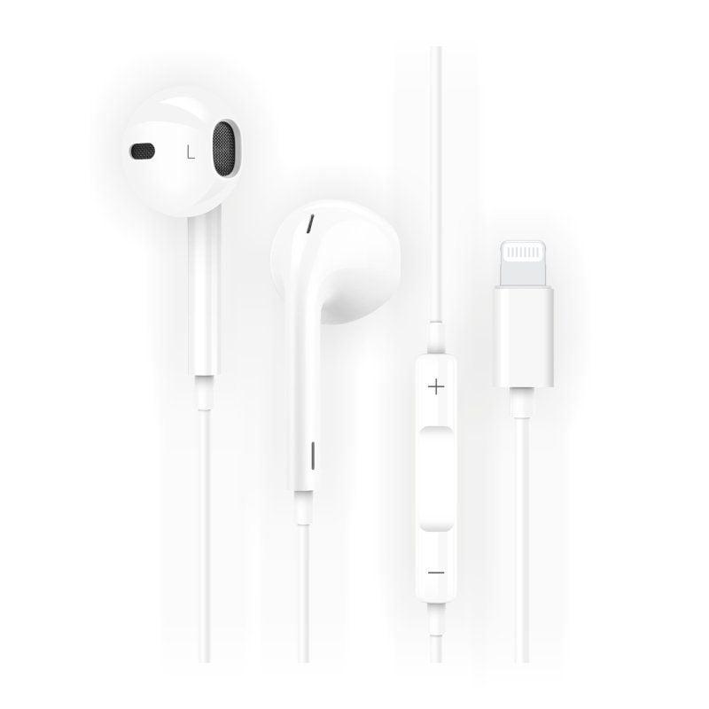 Auriculares Intrauditivos Tech One Tech earTECH HIP TEC1201/ con Micrófono/ Lightning/ Blancos Auriculares Intrauditivos Tech One Tech earTECH HIP TEC1201/ con Micrófono/ Lightning/ Blancos