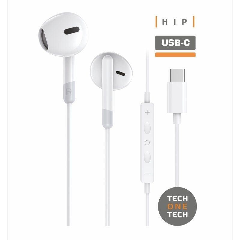Comprar AURICULARES TECH ONE TECH TEC1301 | MICROFONE | USB TIPO-C | BRANCOS