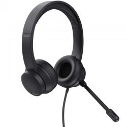 AURICULARES TRUST AYDA | MICROFONE | USB | PRETO online