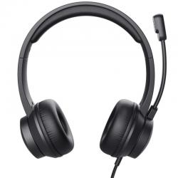AURICULARES TRUST AYDA | MICROFONE | USB | PRETO barato