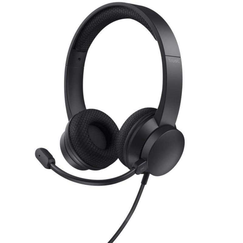 Comprar Trust Ayda Headphones | Auscultadores com microfone | USB | Preto