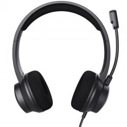 Trust Ayda Headphones | Auscultadores com microfone | USB | Preto barato