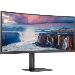 Monitor profissional Curvo Ultrapanorâmico AOC CU34V5C/BK 34' | WQHD | Multimídia barato