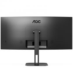 Monitor profissional Curvo Ultrapanorâmico AOC CU34V5C/BK 34' | WQHD | Multimídia