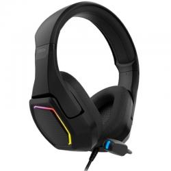 Krom Kopa 7.1 Auscultadores para jogos com microfone | USB 2.0| Preto barato