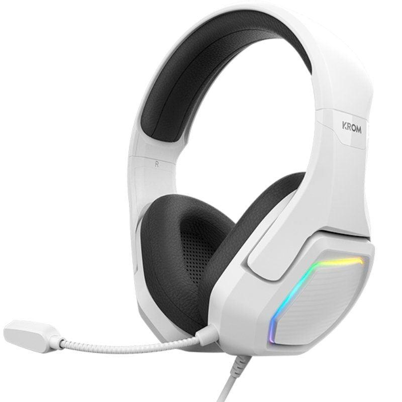 Comprar AURICULARES KROM KOPA 7.1 | MICROFONE OMNIDIRECCIONAL | USB | BRANCO