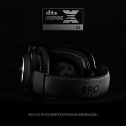Auscultadores Gaming com Micrófone Logitech G Pro X | Jack 3.5 | USB | Pretos