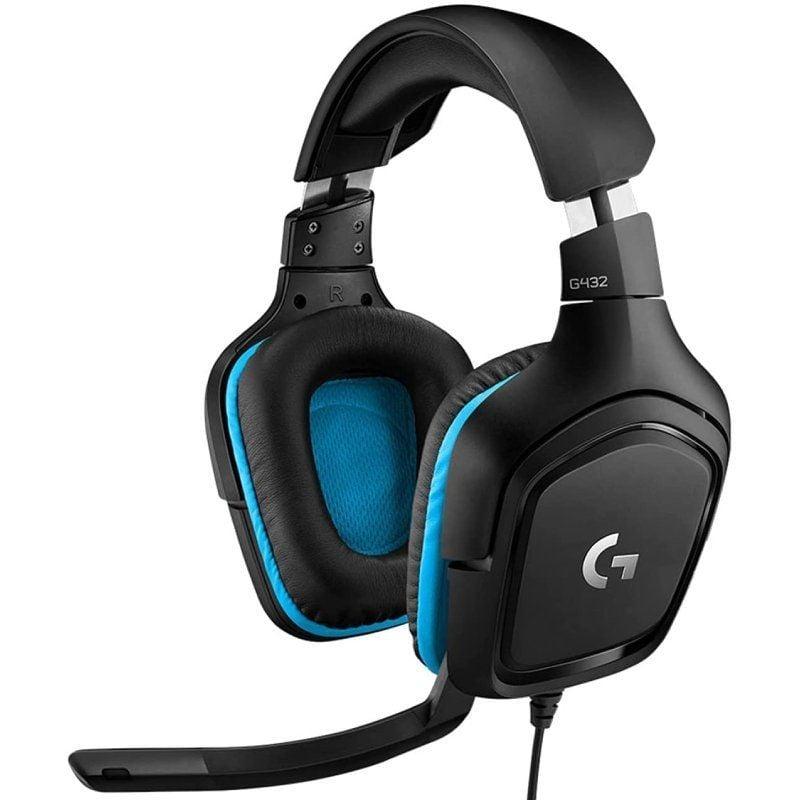 Comprar Headset gaming Logitech G432 | Com microfone |USB 2.0 | Conector 3.5 |Preto