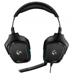 Headset gaming Logitech G432 | Com microfone |USB 2.0 | Conector 3.5 |Preto