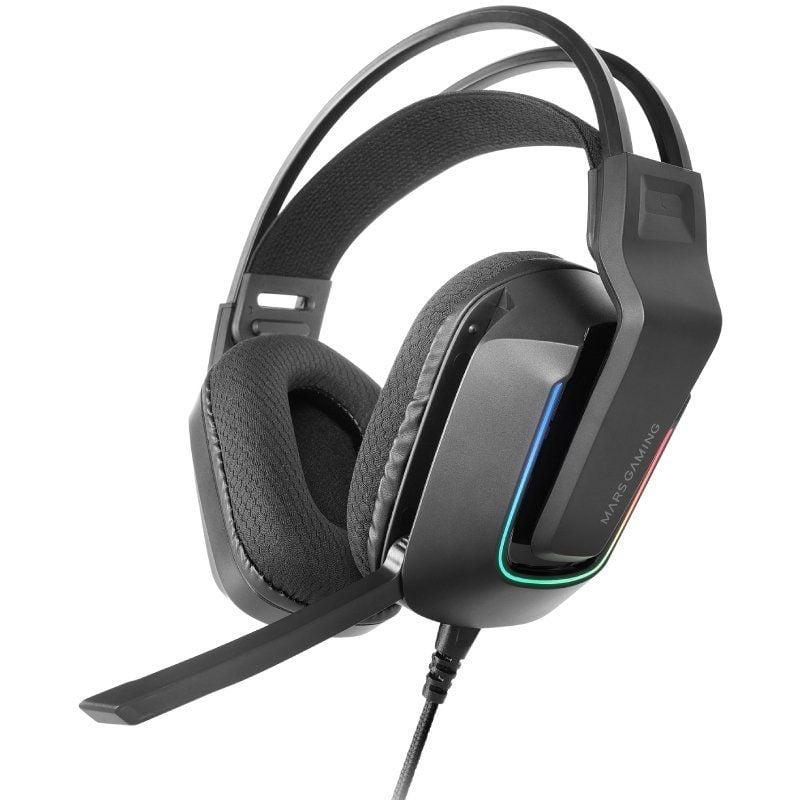 Comprar Auscultador Gaming MH-Strike com microfone | Conector 3,5 |USB | Preto