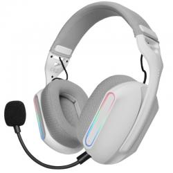 AURICULARES MARS GAMING MHWPRO | MICROFONE DUPLO | BLUETOOTH 5.3, 2.4 GHz E JACK 3,5 | BRANCO online