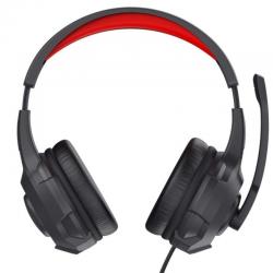 Auscultadores para jogos com microfone Trust Gaming | Jack 3.5 | Vermelho e preto barato