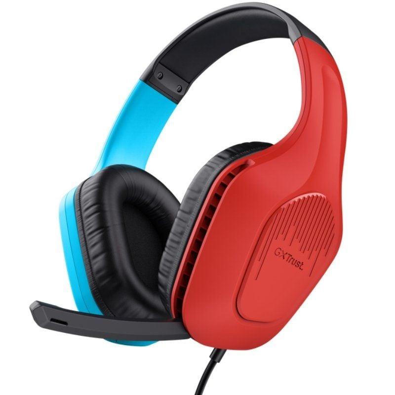 Auriculares Gaming con Micrófono Trust Gaming GXT 416S Zirox/ Jack 3.5/ Azules y Rojos Auriculares Gaming con Micrófono Trust Gaming GXT 416S Zirox/ Jack 3.5/ Azules y Rojos