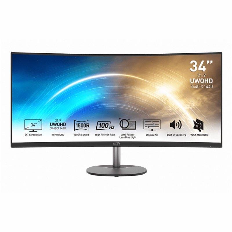 Comprar MSI MP341CQ Monitor 34" | UWQHD | VGA | HDMI | MM | Curvado