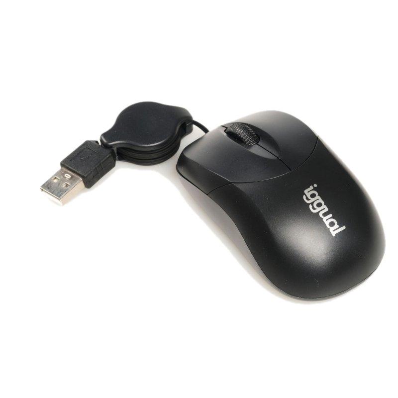 Comprar RATO IGG316832 | BÁSICO | ÓPTICO | 800 DPI | COM FIO | AMBIDESTRO | PRETO