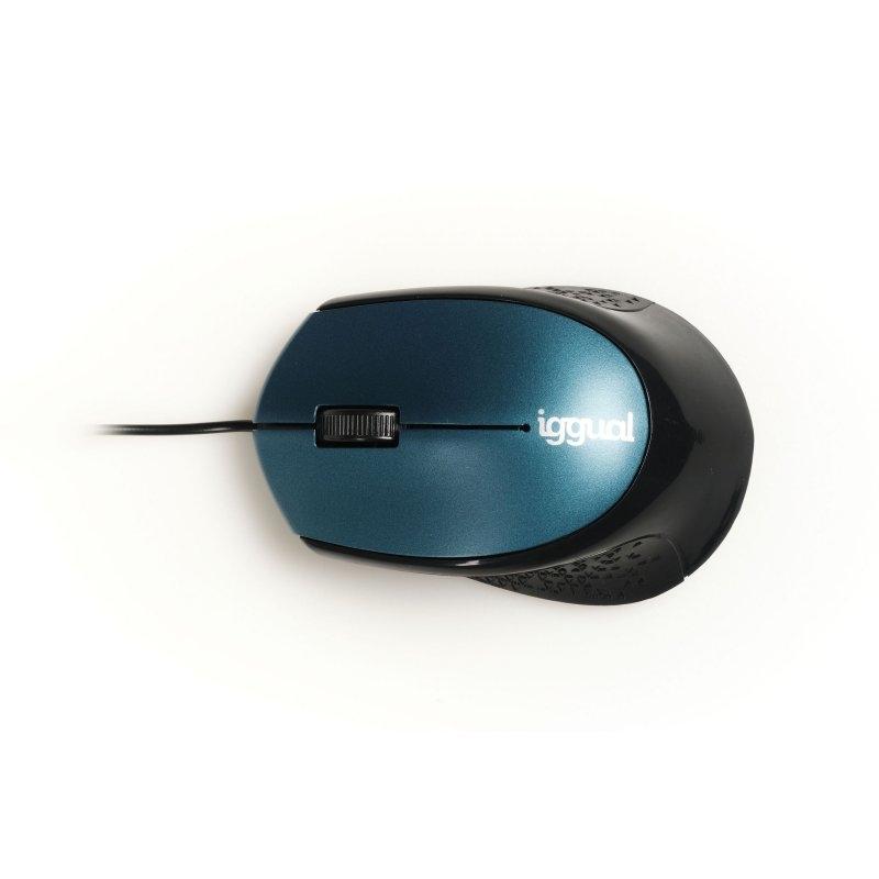 Comprar RATO | IGG317556 | BÁSICO | ÓPTICO | 800 DPI | AZUL PLOMO