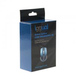 RATO IGGUAL IGG317549 | BÁSICO | ÓPTICO | 800 DPI | AZUL PLOMO