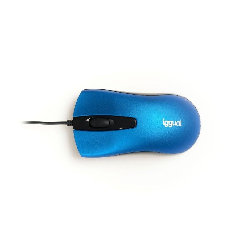 iggual Ratón óptico COM-BUSINESS-1200DPI azul iggual Ratón óptico COM-BUSINESS-1200DPI azul