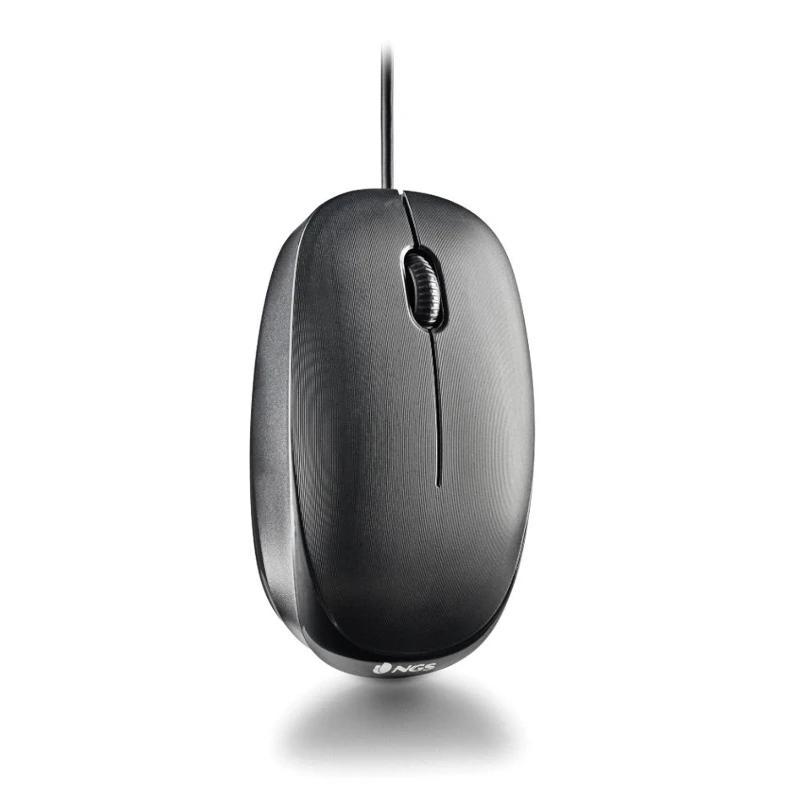 Comprar RATO NGS FLAME-C | BÁSICO | ÓPTICO | 100 DPI | COM FIO | AMBIDESTRO | COR INDEFINIDA