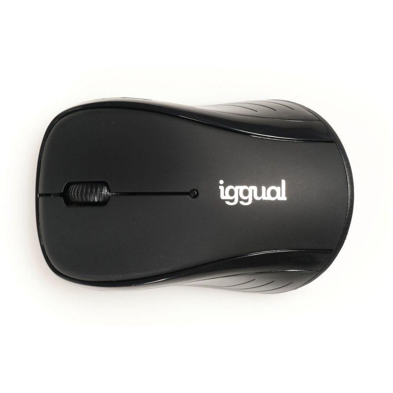 Comprar RATO IGGUAL IGG316825 | BÁSICO | ÓPTICO | 1600 DPI | SEM FIOS | AMBIDESTRO | PRETO